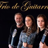 Trio de Guitarra spiller for Musikskolens Venner Egedal